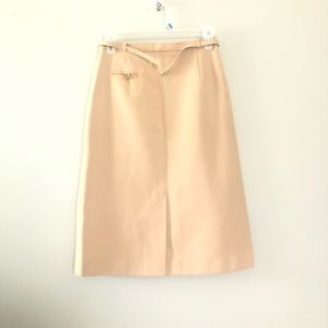 Vintage Khaki Skirt